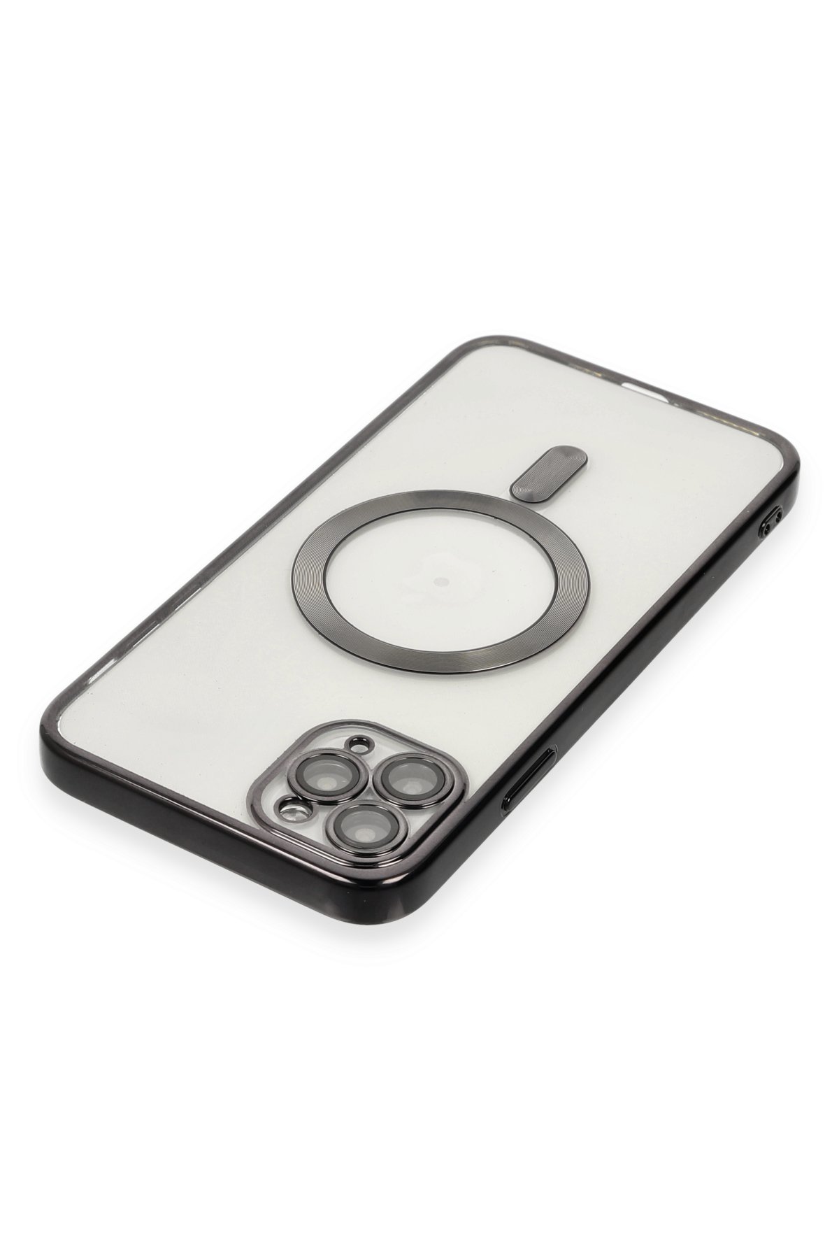Newface iPhone 11 Pro Renkli Kamera Lens Koruma Cam - Yeşil-Sarı