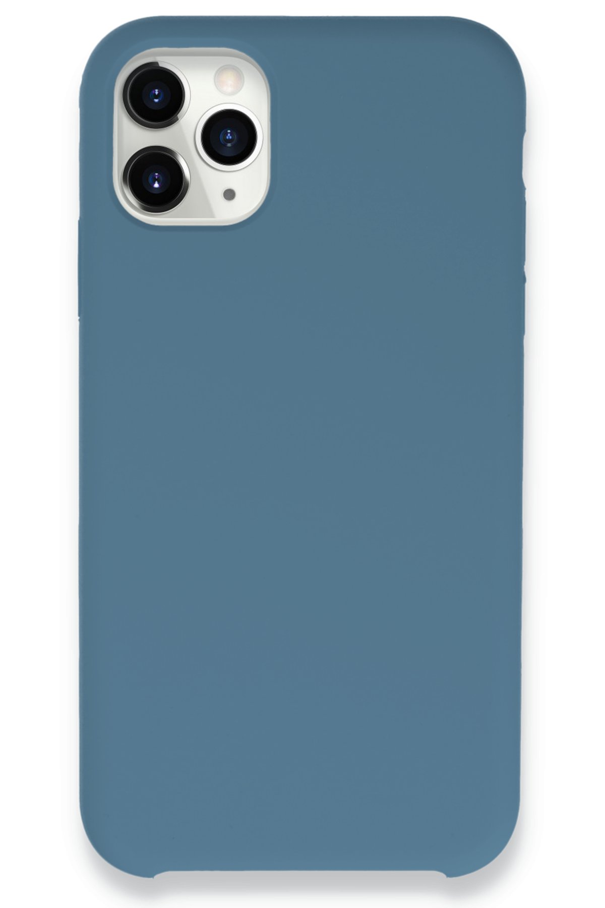 Newface iPhone 11 Pro Max Kılıf Lansman Legant Silikon - Koyu Yeşil