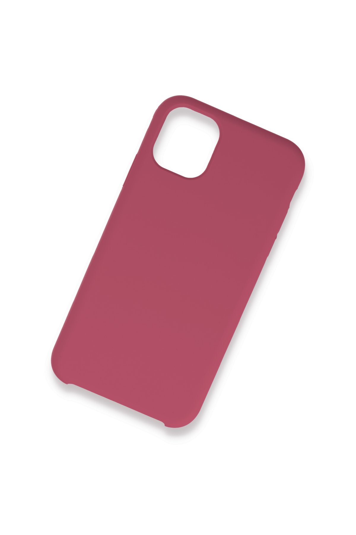 Newface iPhone 11 Pro Max Kılıf Trow Silikon Kapak - Kırmızı