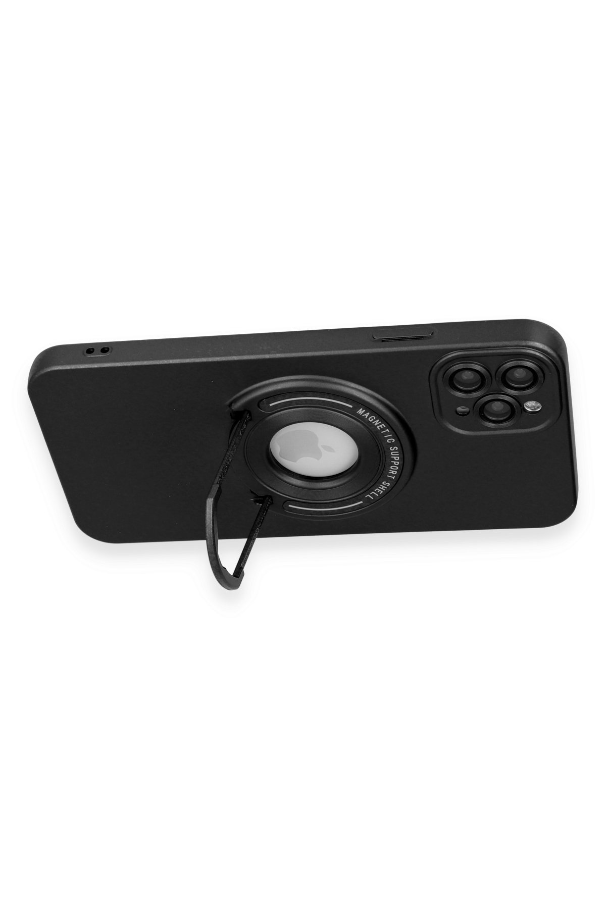 Newface iPhone 11 Pro Kılıf Platin Kamera Koruma Silikon - Siyah