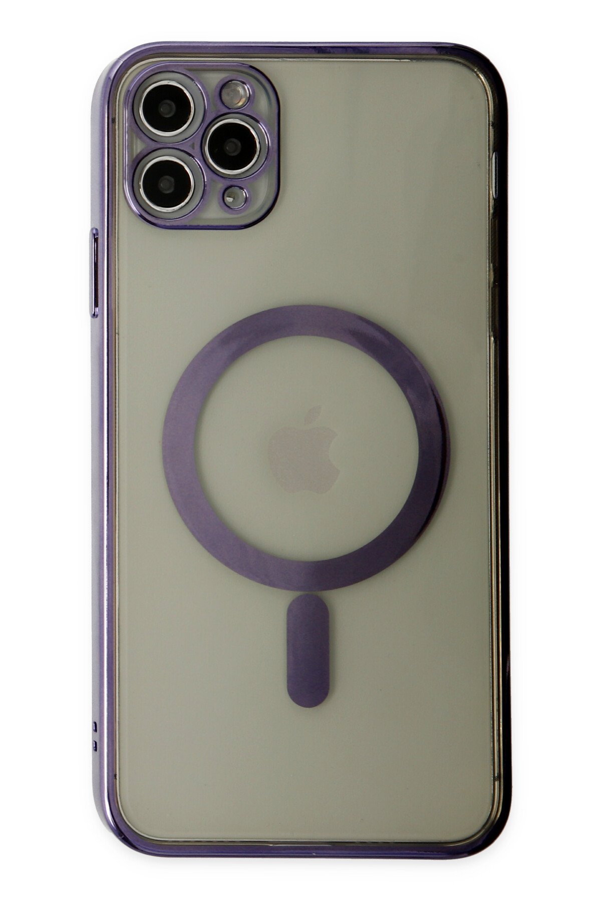 Newface iPhone 11 Pro Kılıf Platin Silikon - Lila