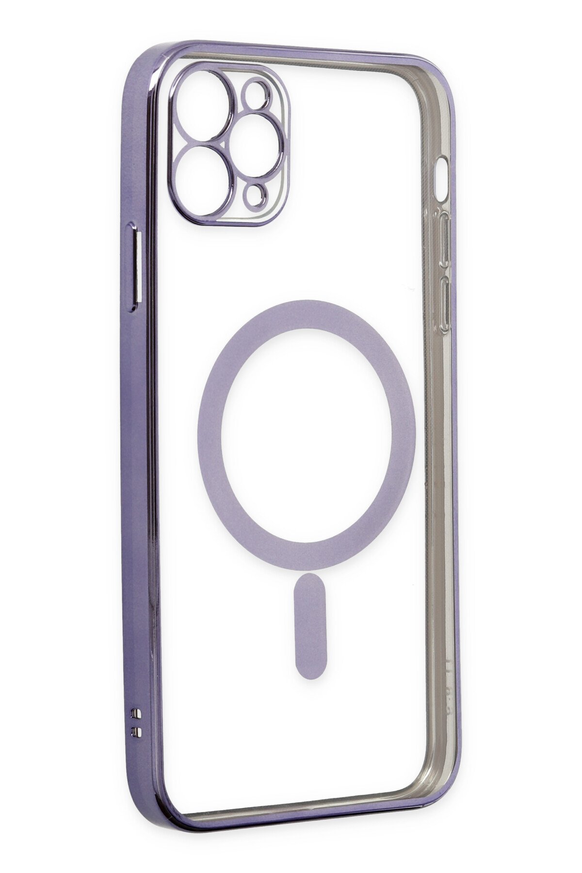 Newface iPhone 11 Pro Kılıf Platin Silikon - Lila
