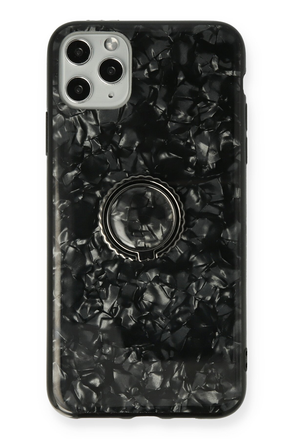 Newface iPhone 11 Pro Max Neon Fosforlu Kamera Lens - Beyaz