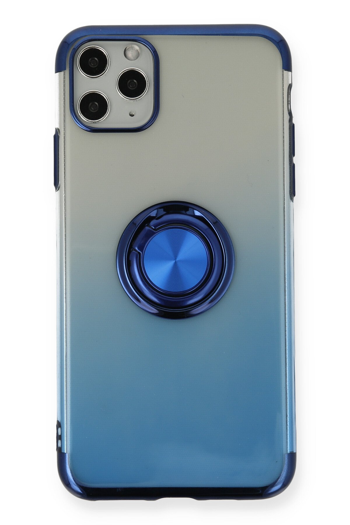 Newface iPhone 11 Pro Max Kılıf Montreal Silikon Kapak - Gri