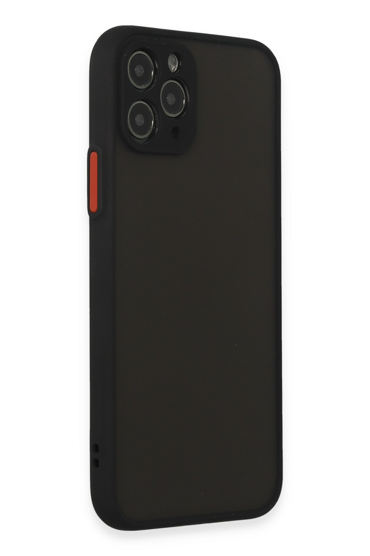 Newface iPhone 11 Pro Kılıf Nano içi Kadife Silikon - Kırmızı