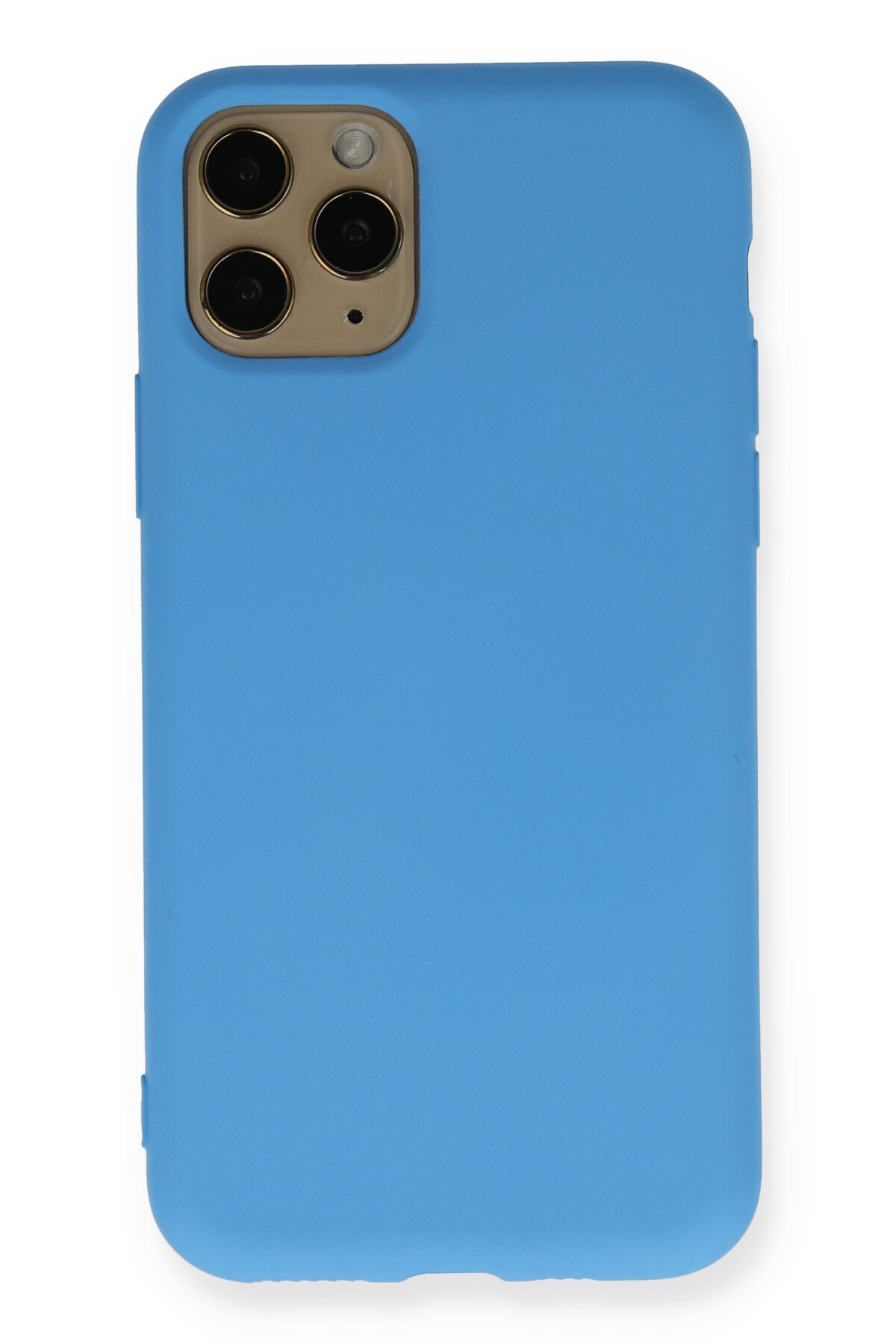 Newface iPhone 11 Pro Kılıf Ebruli Lansman Silikon - Beyaz-Gri