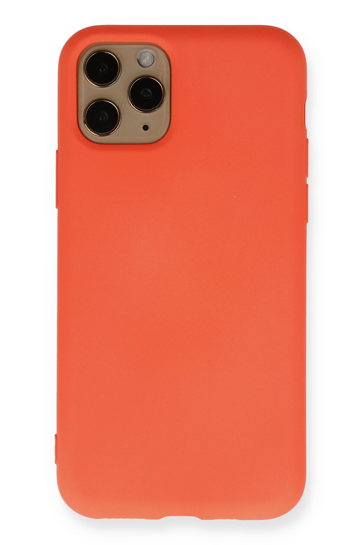 Newface iPhone 11 Pro Kılıf Nano içi Kadife Silikon - Gri