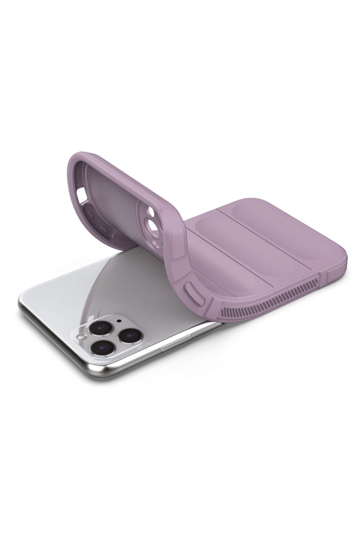 Newface iPhone 11 Pro Kılıf Puma Silikon - Mor