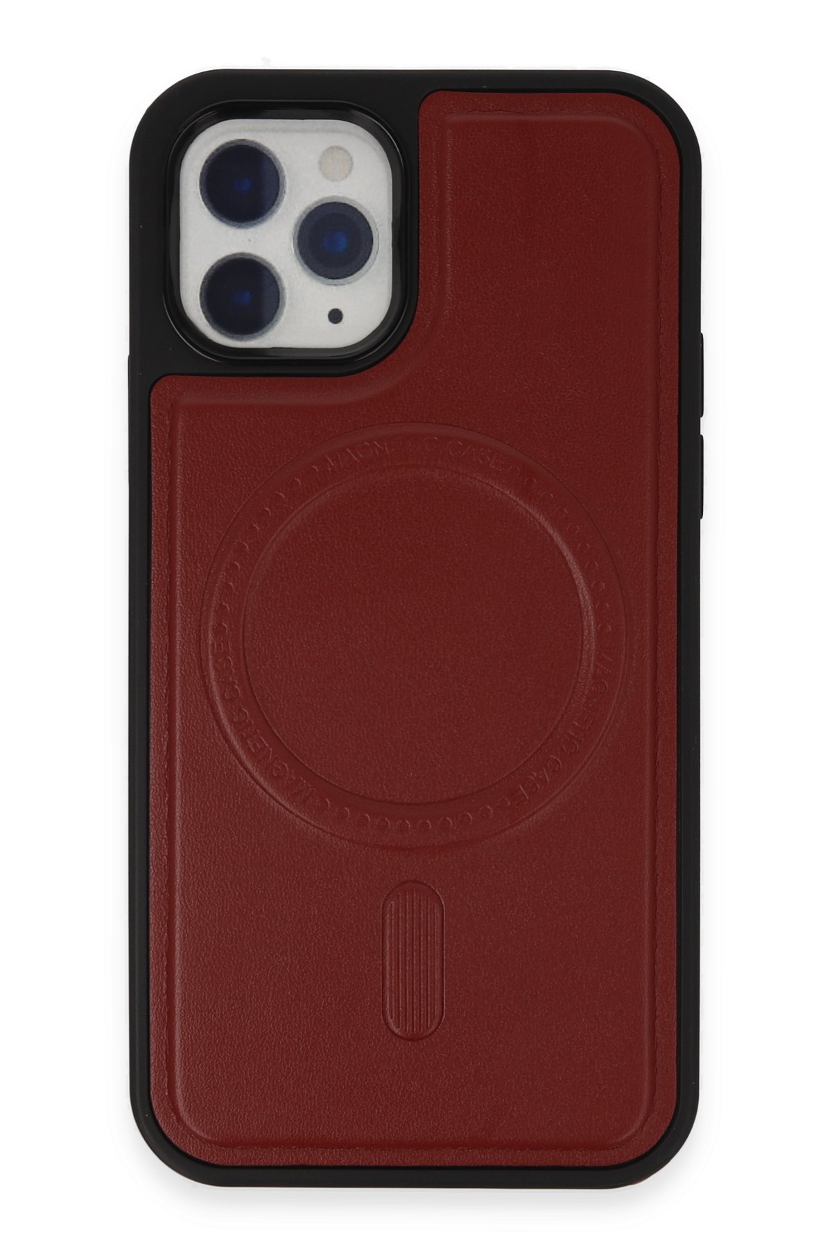 Newface iPhone 11 Pro Kılıf Coco Deri Standlı Kapak - Yeşil
