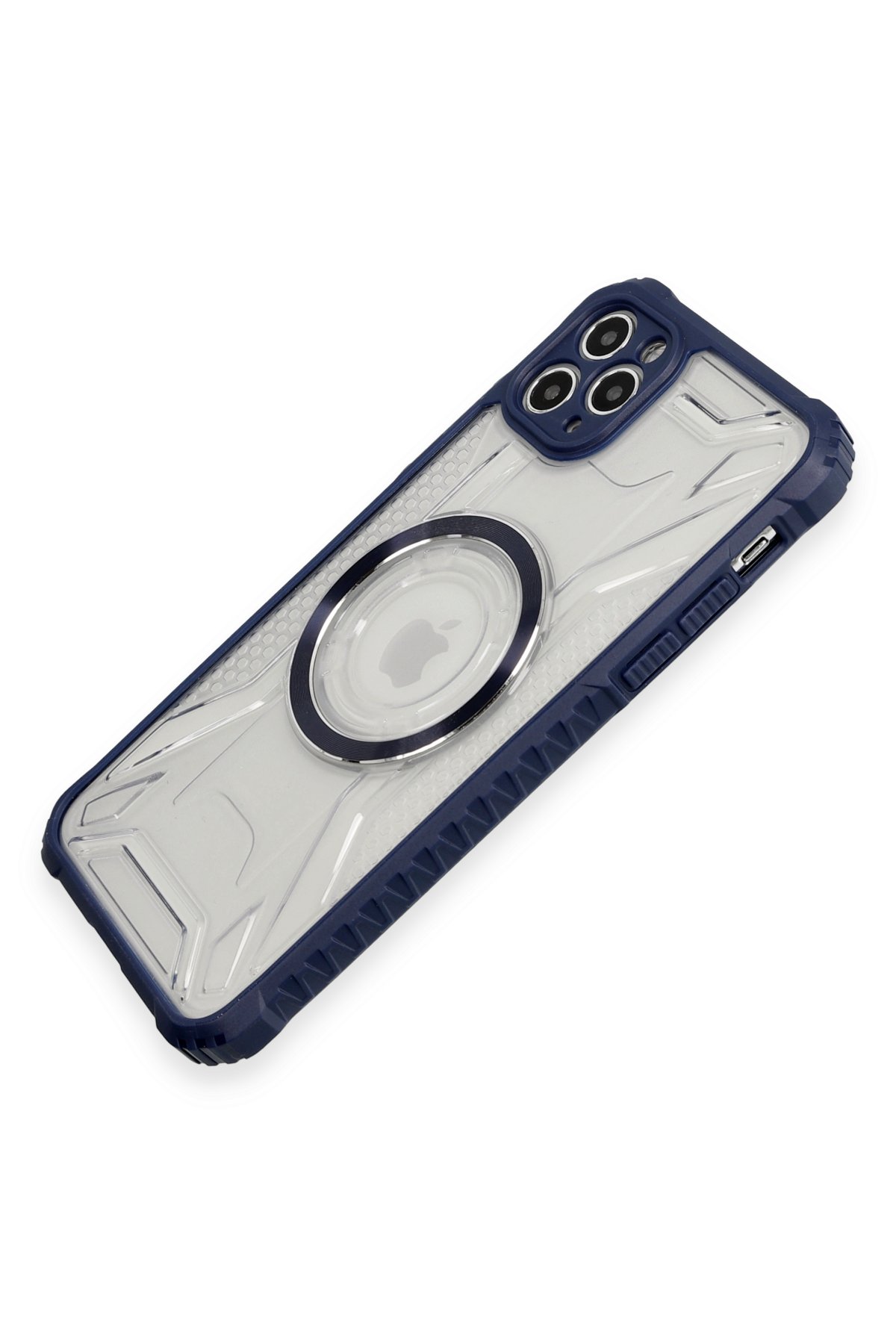 Newface iPhone 11 Pro Metal Kamera Lens Koruma Cam - Kırmızı