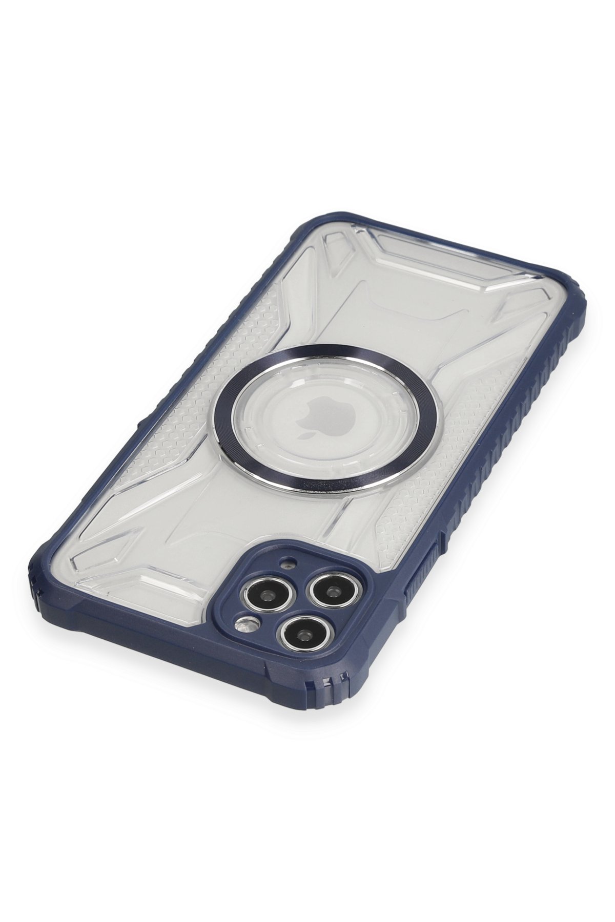 Newface iPhone 11 Pro Metal Kamera Lens Koruma Cam - Kırmızı