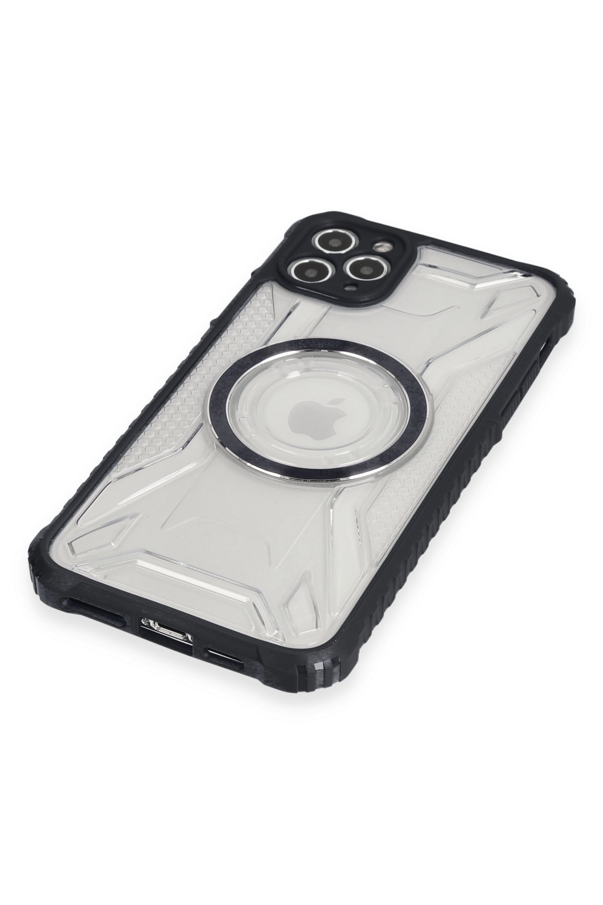 Newface iPhone 11 Pro Kılıf Platin Silikon - Lacivert