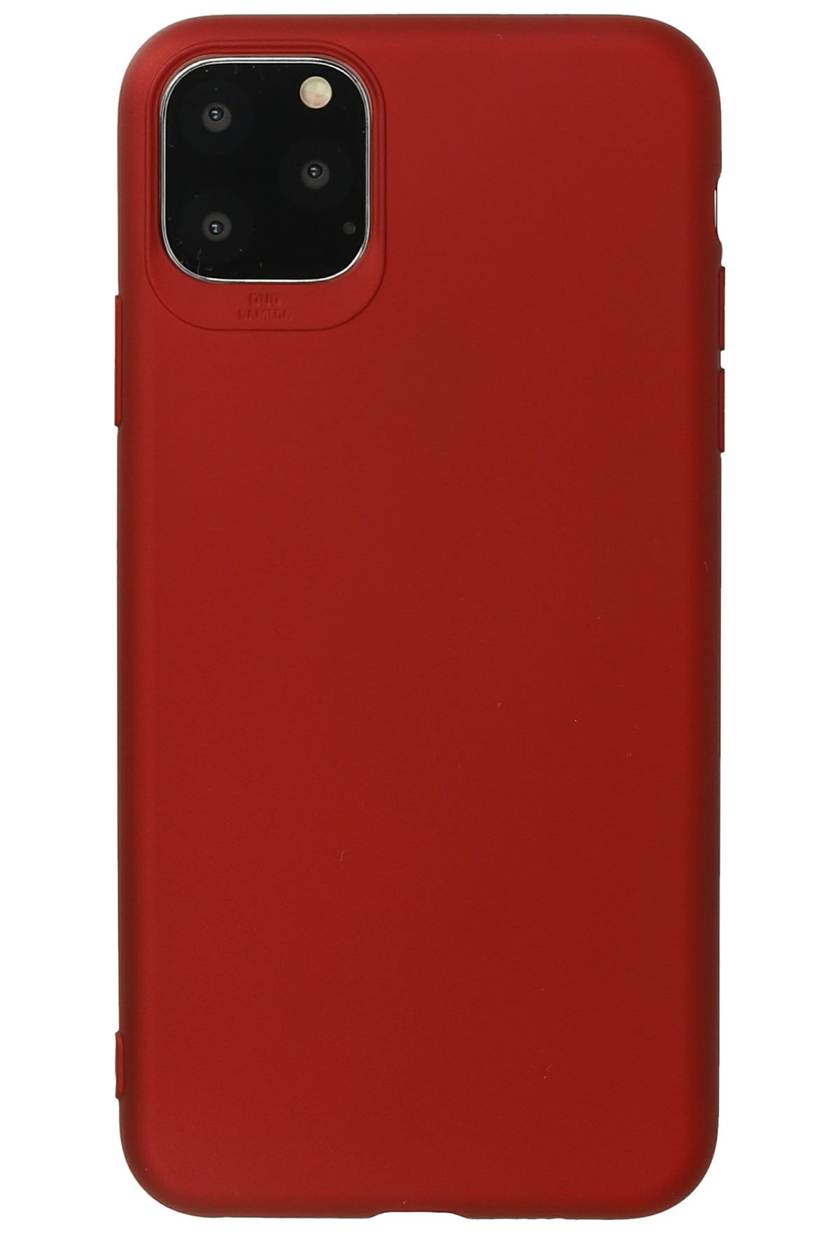 Newface iPhone 11 Pro Kılıf Nano içi Kadife Silikon - Sarı