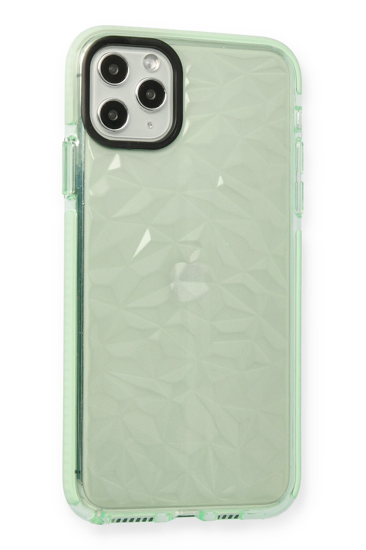 Newface iPhone 11 Pro Kılıf Coco Deri Standlı Kapak - Sarı