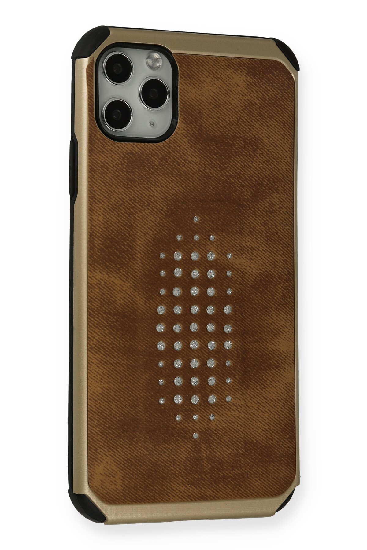 Newface iPhone 11 Pro Max Pers Alüminyum Kamera Lens - Kırmızı