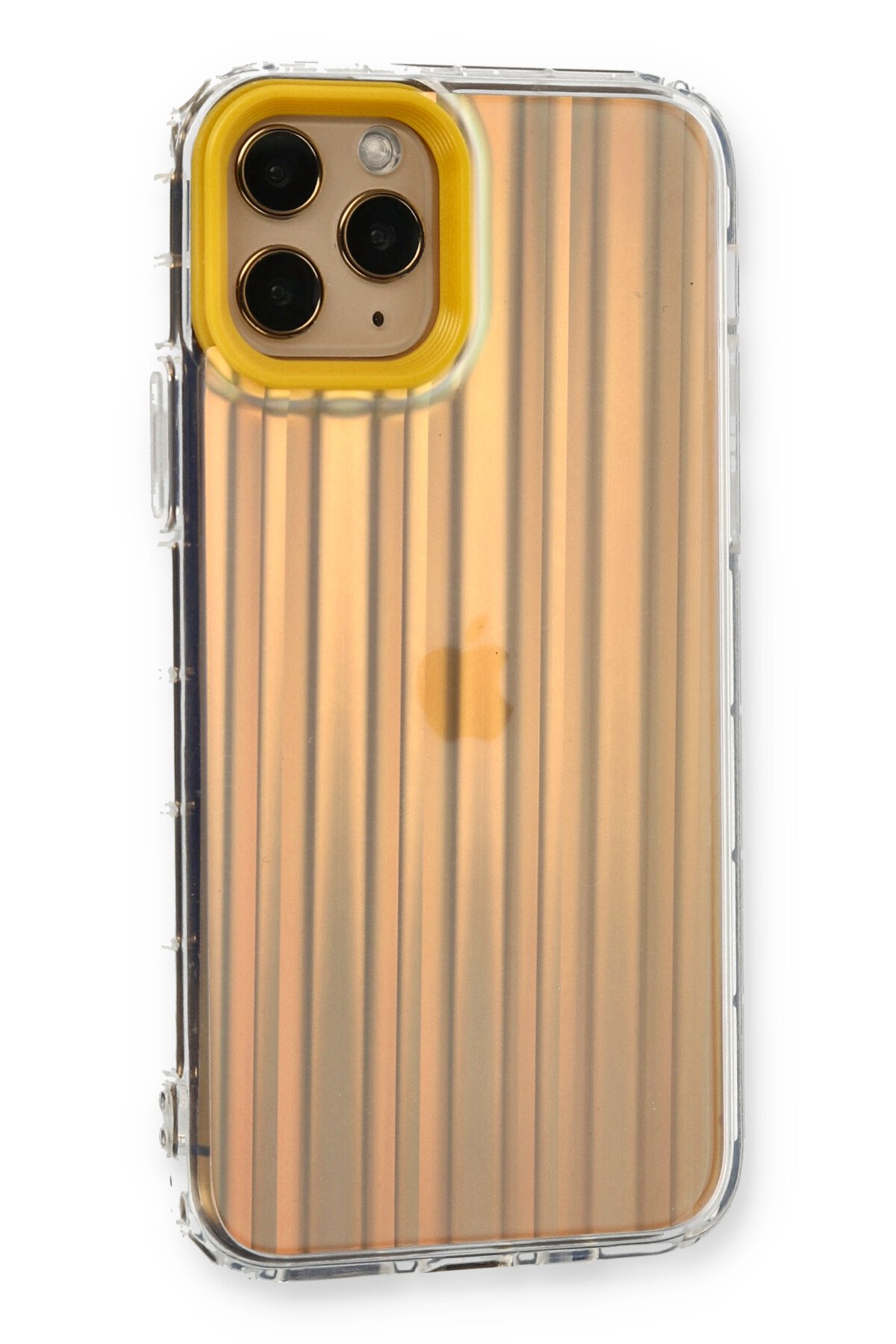 Newface iPhone 11 Pro Kılıf Zegna Yüzüklü Silikon Kapak - Siyah