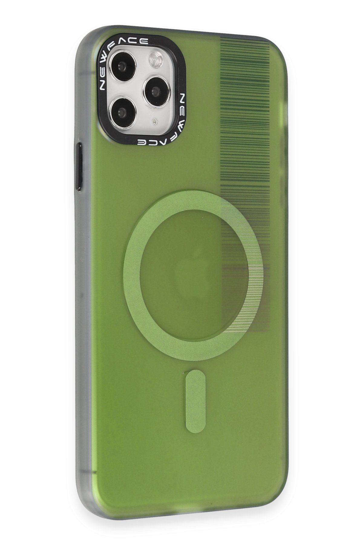 Newface iPhone 11 Pro Kılıf Lüx Çift Renkli Silikon - Sarı