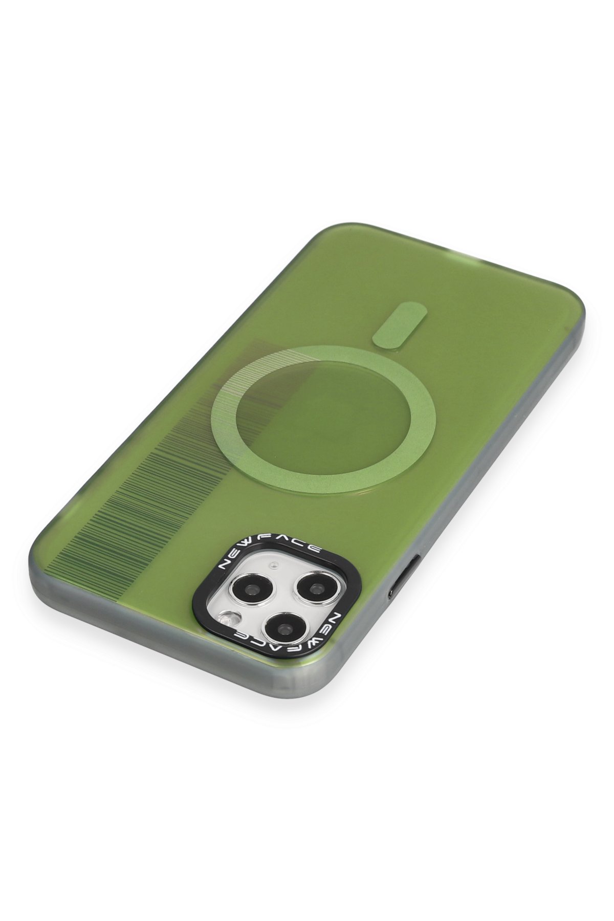 Newface iPhone 11 Pro Kılıf Lüx Çift Renkli Silikon - Sarı