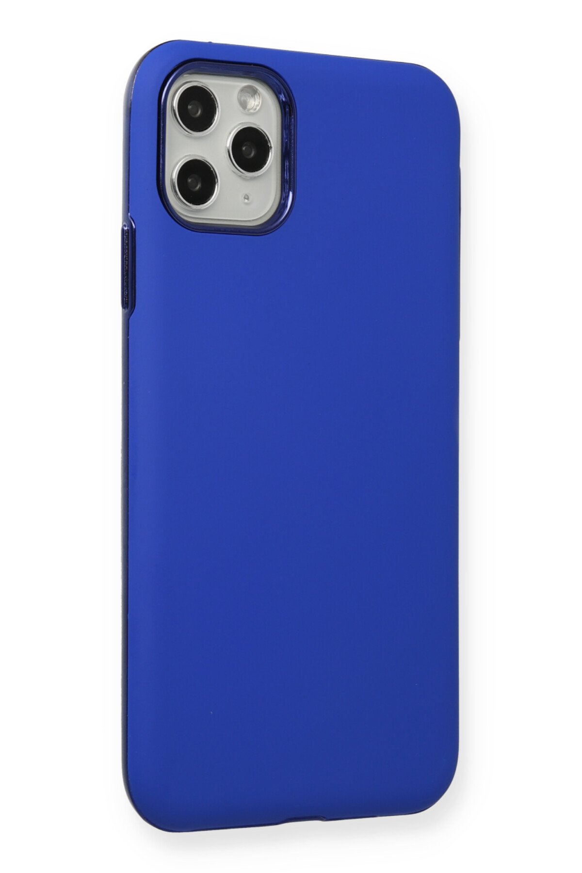 Newface iPhone 11 Pro Max Kılıf Volet Silikon - Siyah