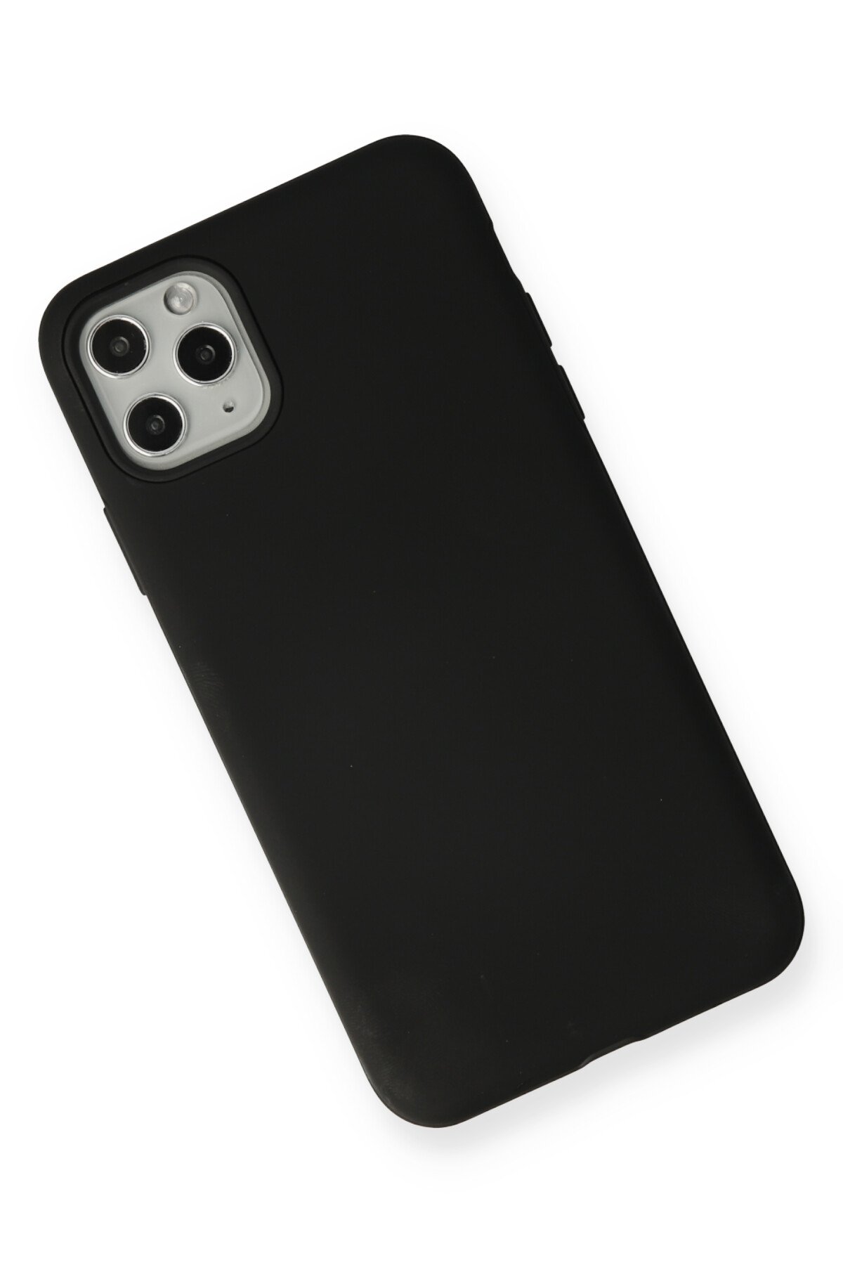 Newface iPhone 11 Pro Max Kılıf Elit Yüzüklü Kapak - Siyah