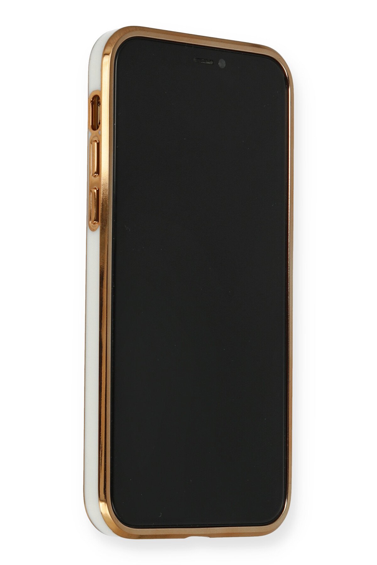 Newface iPhone 12 Pro Kılıf Glass Kapak - Mavi