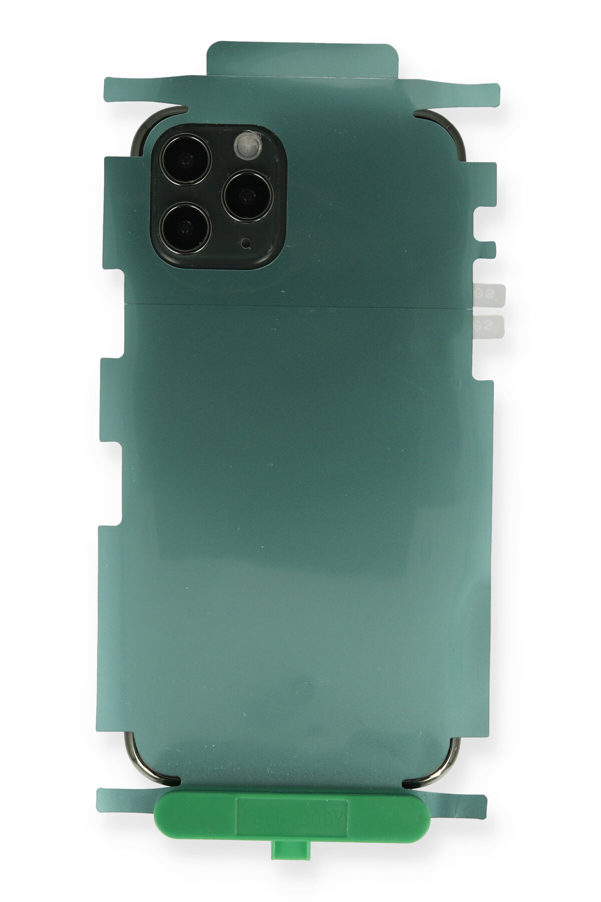 Newface iPhone 11 Pro Max Kılıf Palm Buzlu Kamera Sürgülü Silikon - Lila