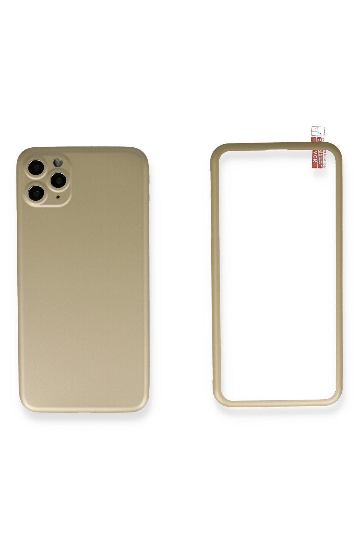 Newface iPhone 11 Pro Max Metal Kamera Lens - Yeşil