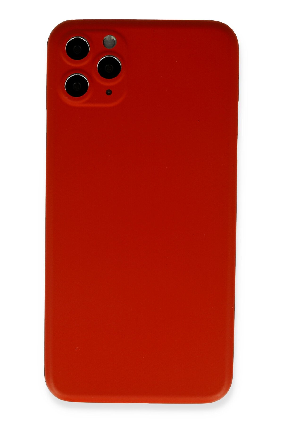 Newface iPhone 11 Pro Max Kılıf Esila Silikon - Kırmızı