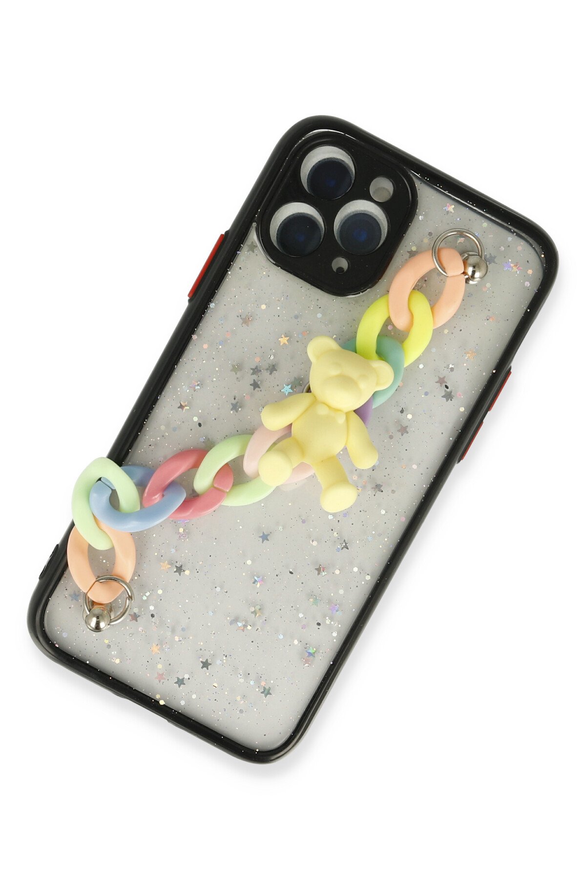 Newface iPhone 11 Pro Max Kılıf Lansman Legant Silikon - Sarı