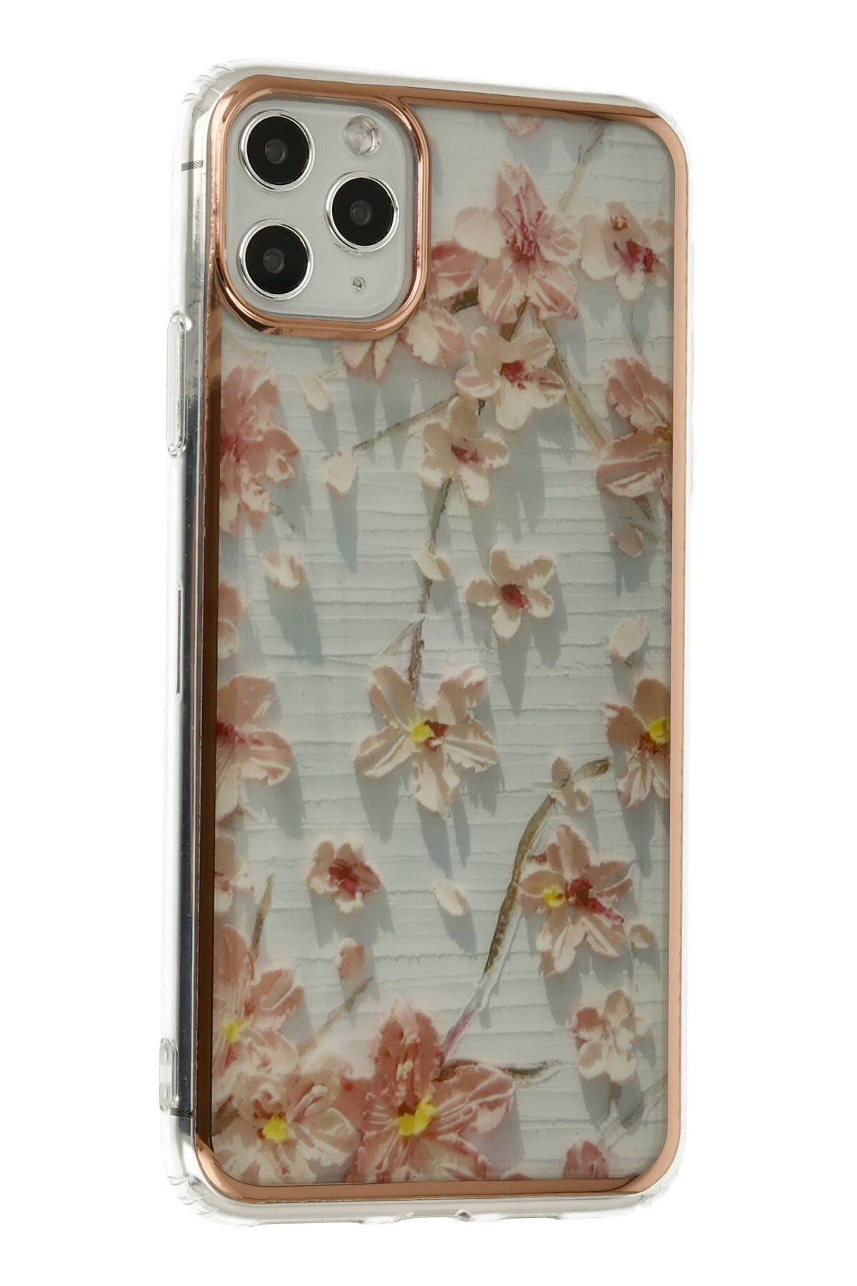 Newface iPhone 11 Pro Max Kılıf Kart Şeffaf Silikon - Şeffaf
