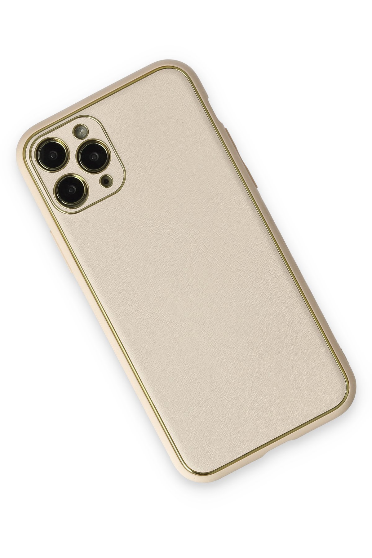 Newface iPhone 11 Pro Max Kılıf Elit Yüzüklü Kapak - Gümüş