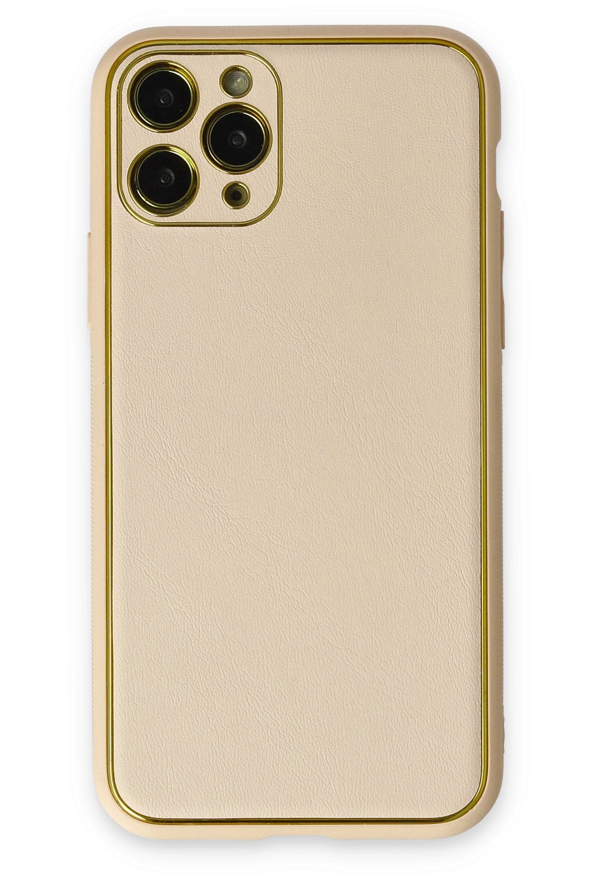 Newface iPhone 11 Pro Max Kılıf Nano içi Kadife Silikon - Mat Turuncu