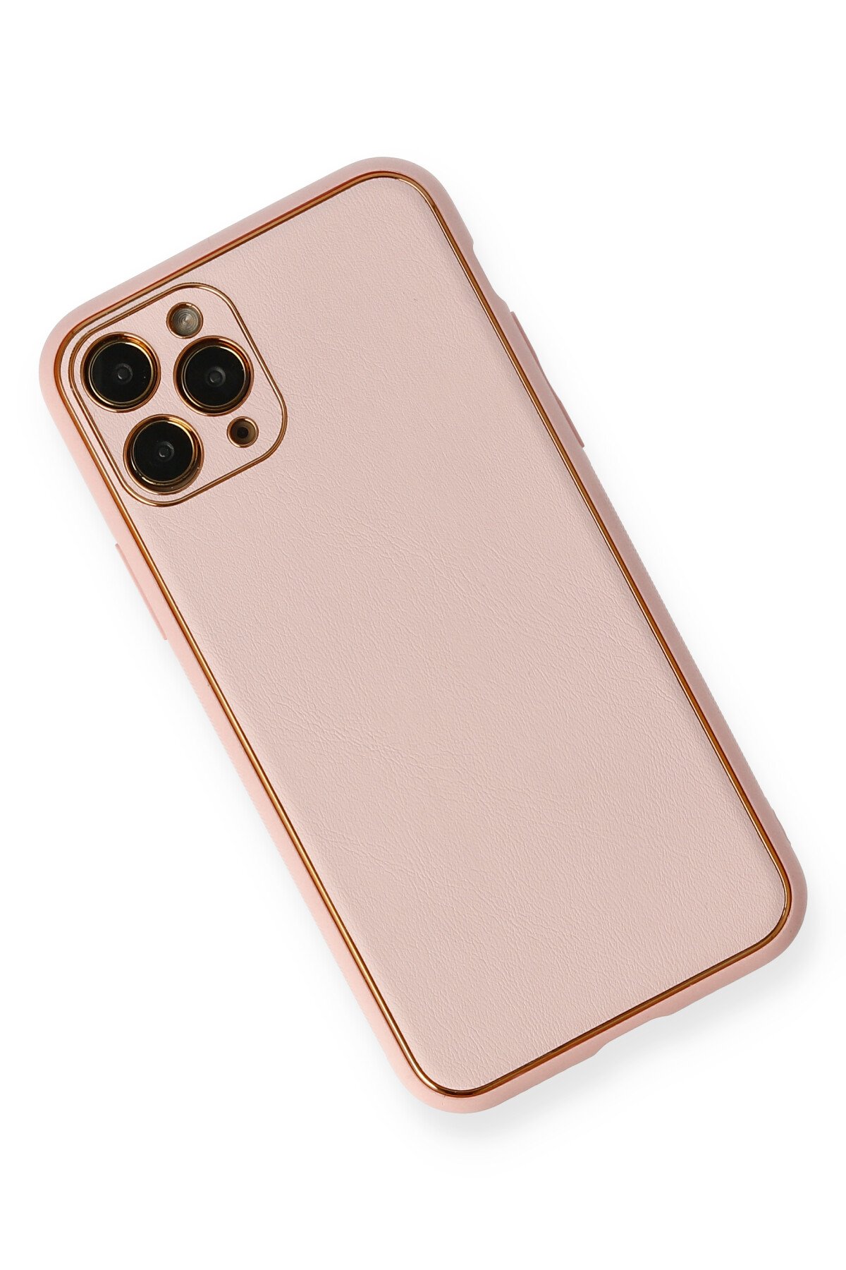 Newface iPhone 11 Pro Max Kılıf Miami Şeffaf Silikon - Açık Mor