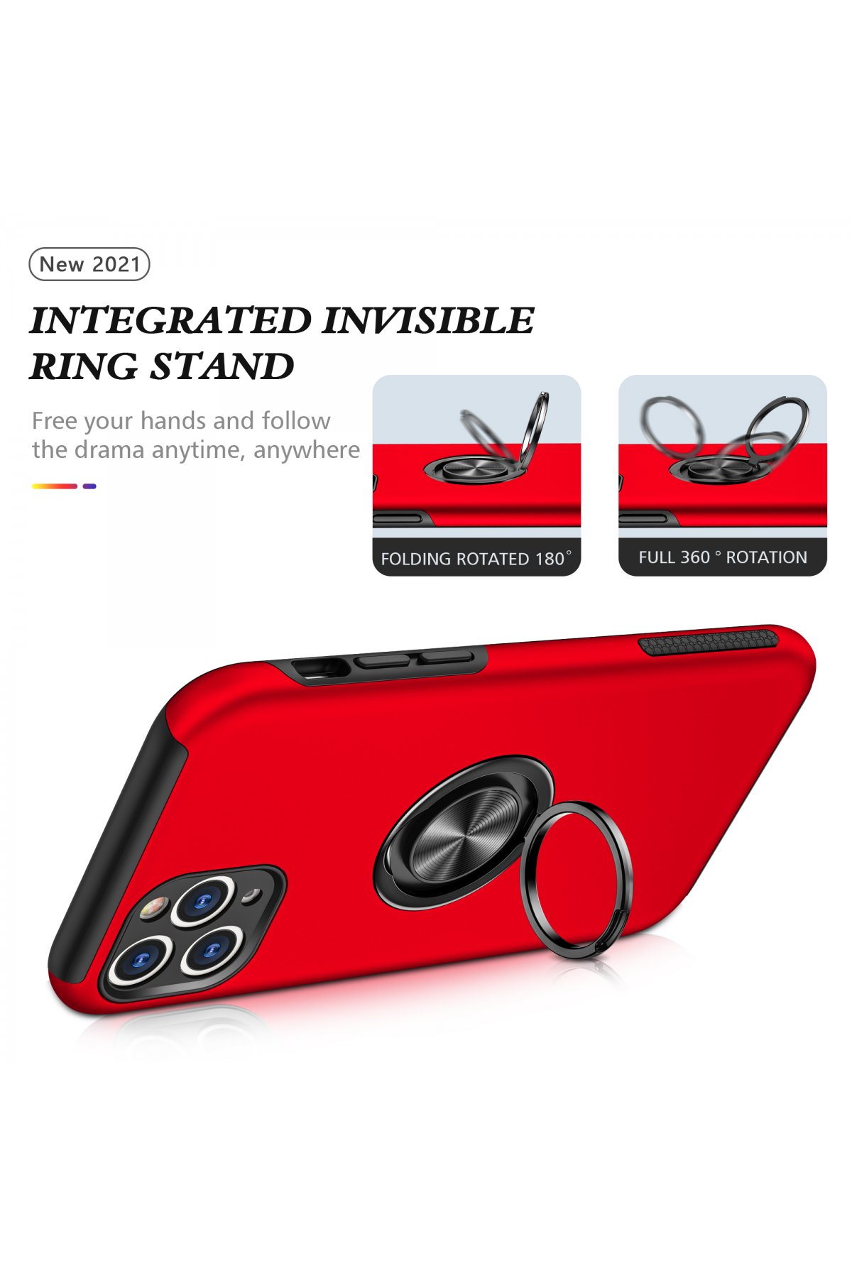 Newface iPhone 11 Pro Max Metal Kamera Lens Koruma Cam - Açık Yeşil