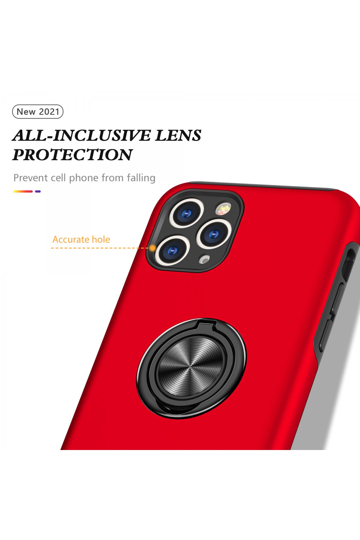 Newface iPhone 11 Pro Max Metal Kamera Lens Koruma Cam - Açık Yeşil