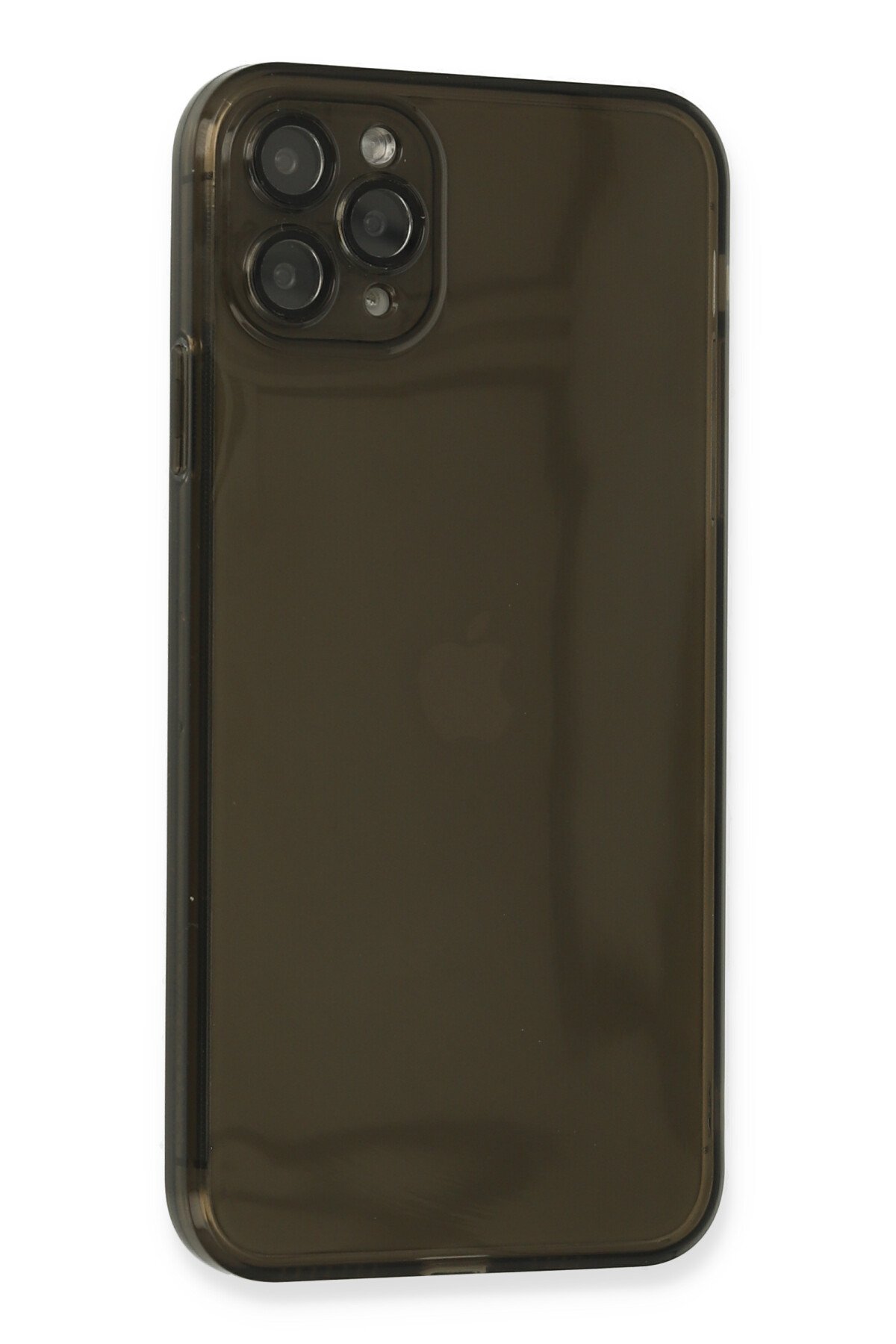 Newface iPhone 11 Pro Max Kılıf Magneticsafe Lazer Silikon - Siyah