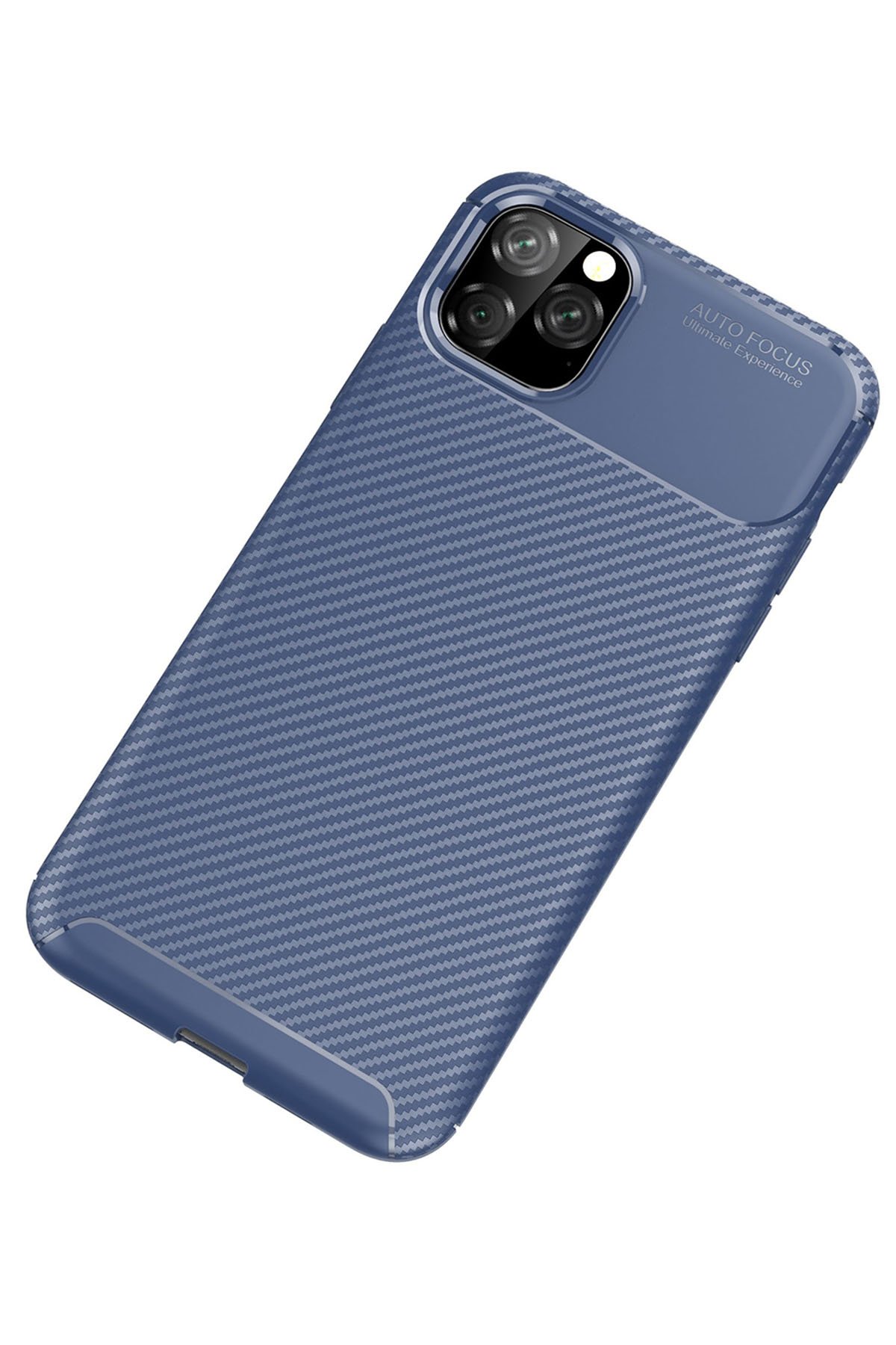 Newface iPhone 11 Pro Max Kılıf Montreal Silikon Kapak - Kırmızı
