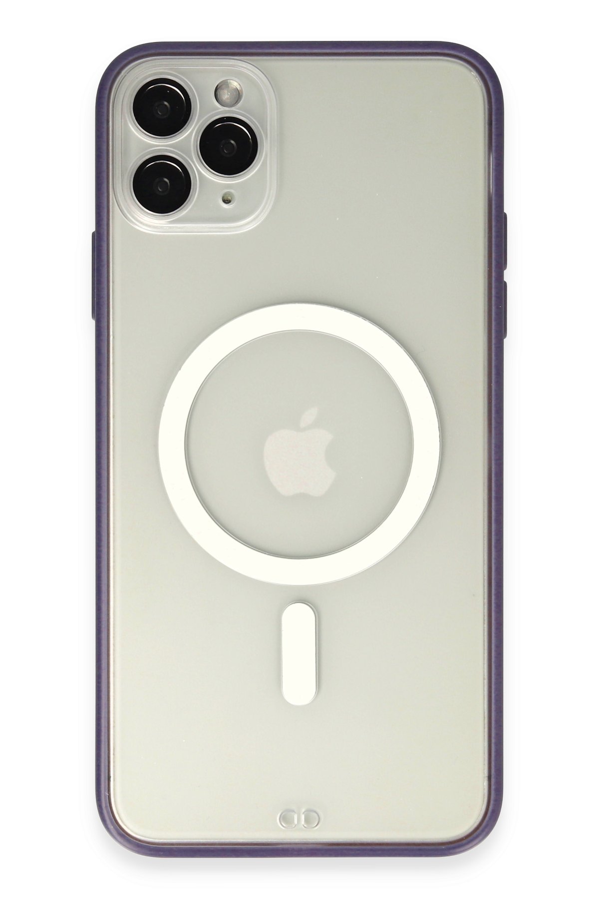 Newface iPhone 11 Pro Max Kılıf Pars Lens Yüzüklü Silikon - Gold