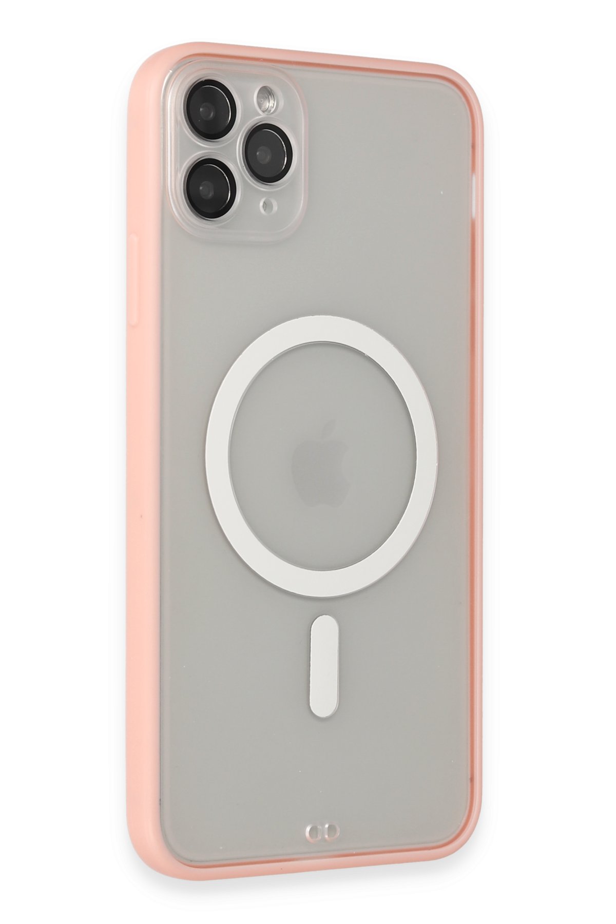 Newface iPhone 11 Pro Max Kılıf First Silikon - Rose Gold