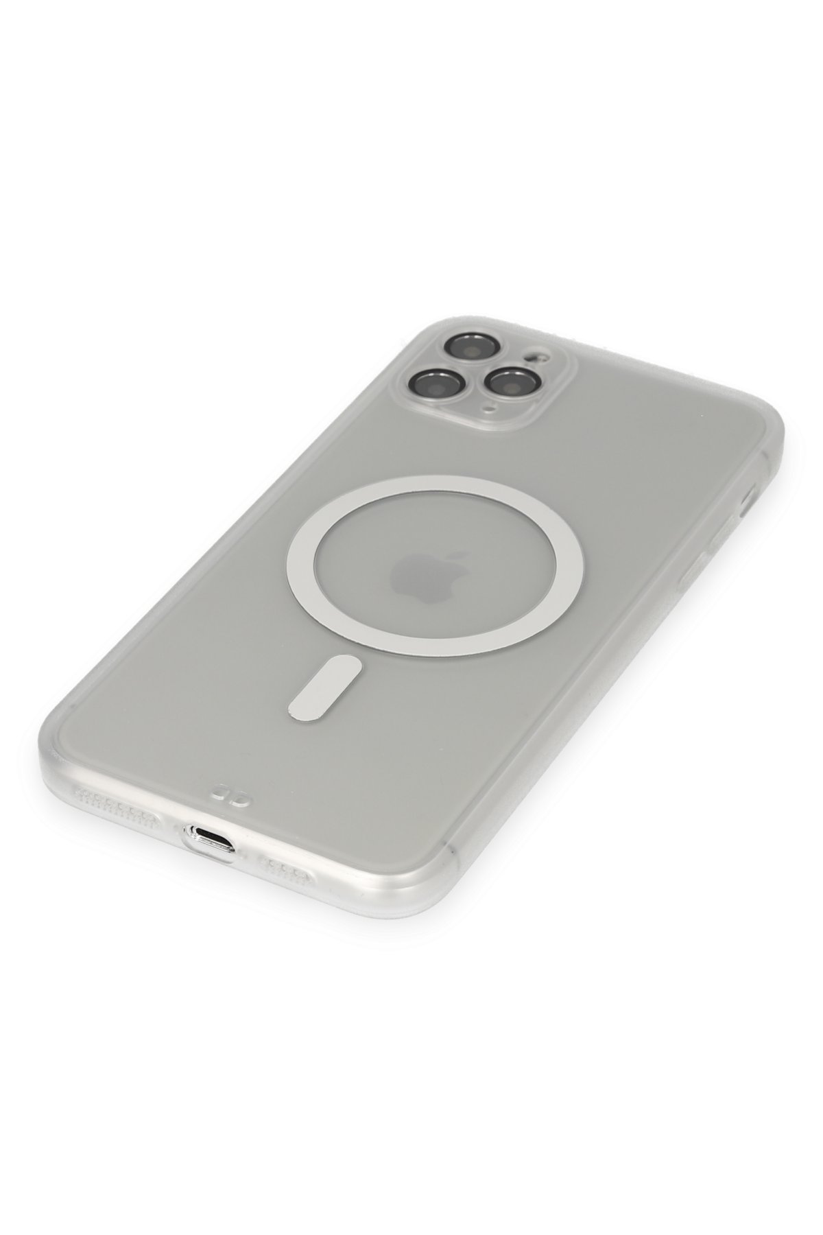 Newface iPhone 11 Pro Max Kılıf Tank Silikon Kapak - Gold