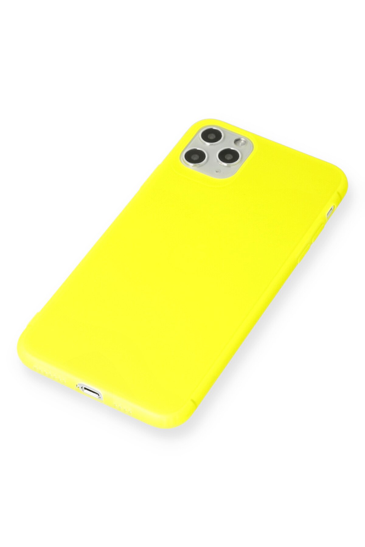 Newface iPhone 11 Pro Kılıf Nano içi Kadife Silikon - Koyu Yeşil