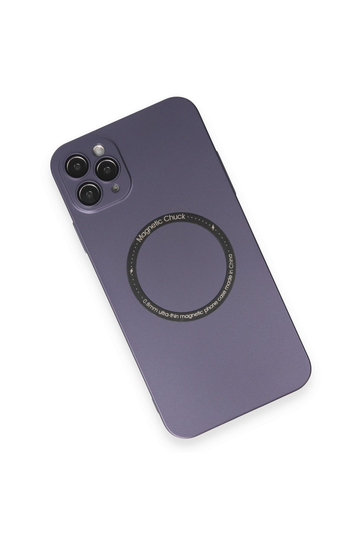 Newface iPhone 11 Pro Max Kılıf Miami Şeffaf Silikon - Lacivert