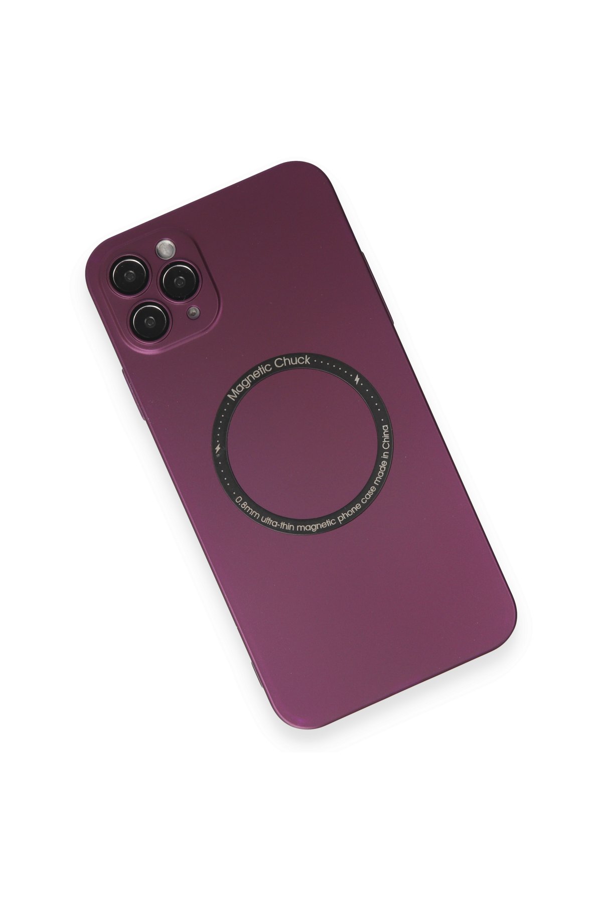 Newface iPhone 11 Pro Max Neon Fosforlu Kamera Lens - Turuncu