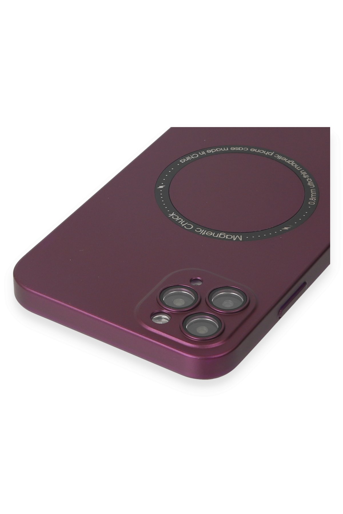 Newface iPhone 11 Pro Max Neon Fosforlu Kamera Lens - Turuncu