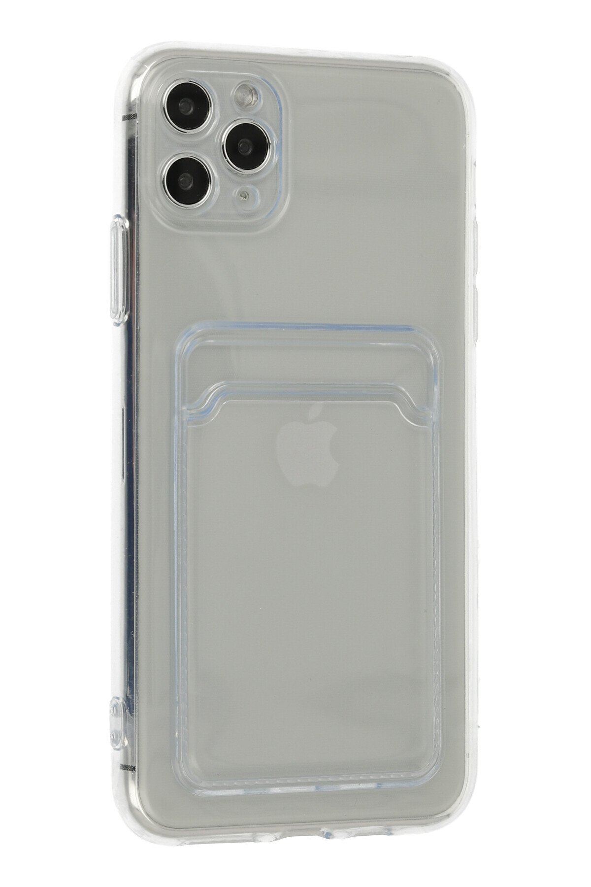 Newface iPhone 11 Pro Max Kılıf Platin Kamera Koruma Silikon - Açık Yeşil