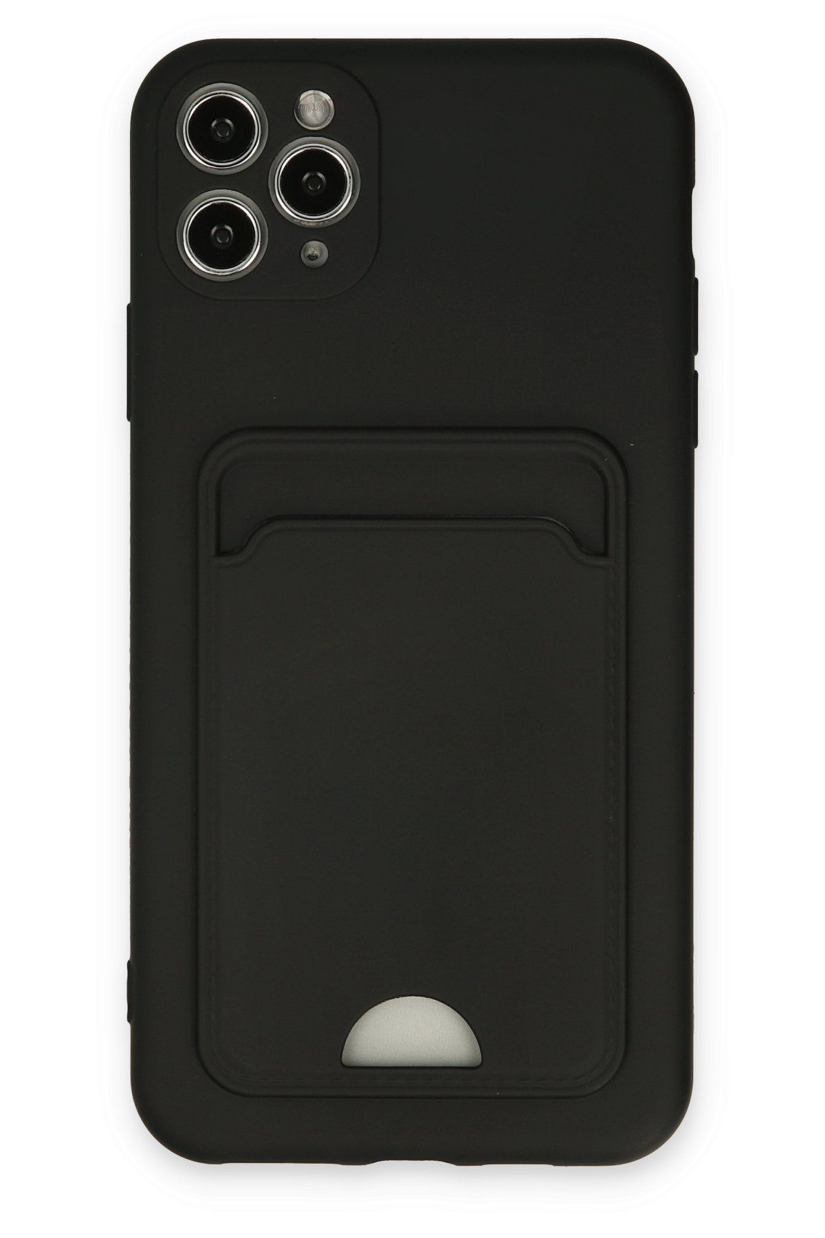Newface iPhone 11 Pro Max Kılıf Fly Lens Silikon - Şeffaf