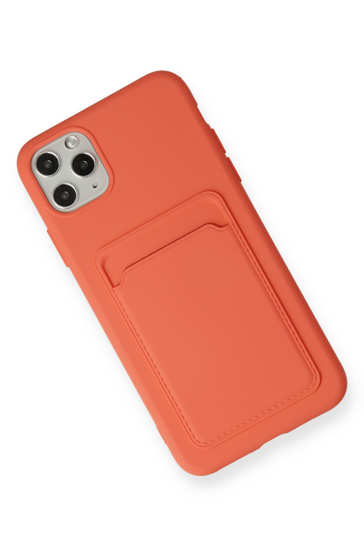 Newface iPhone 11 Pro Max Kılıf Jack Magneticsafe Lens Silikon - Sierra Blue