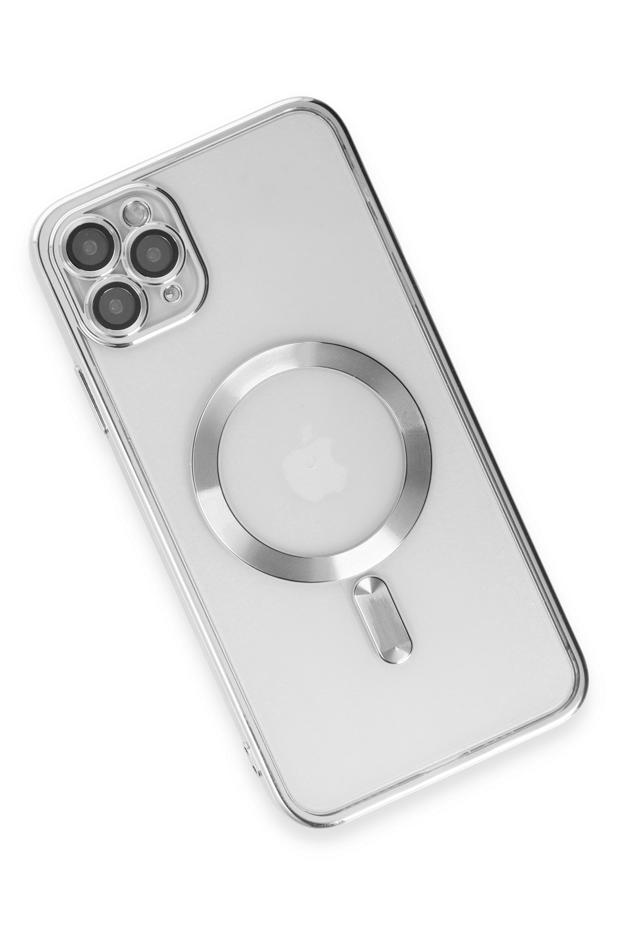 Newface iPhone 11 Pro Max Kılıf Lansman Legant Silikon - Turuncu