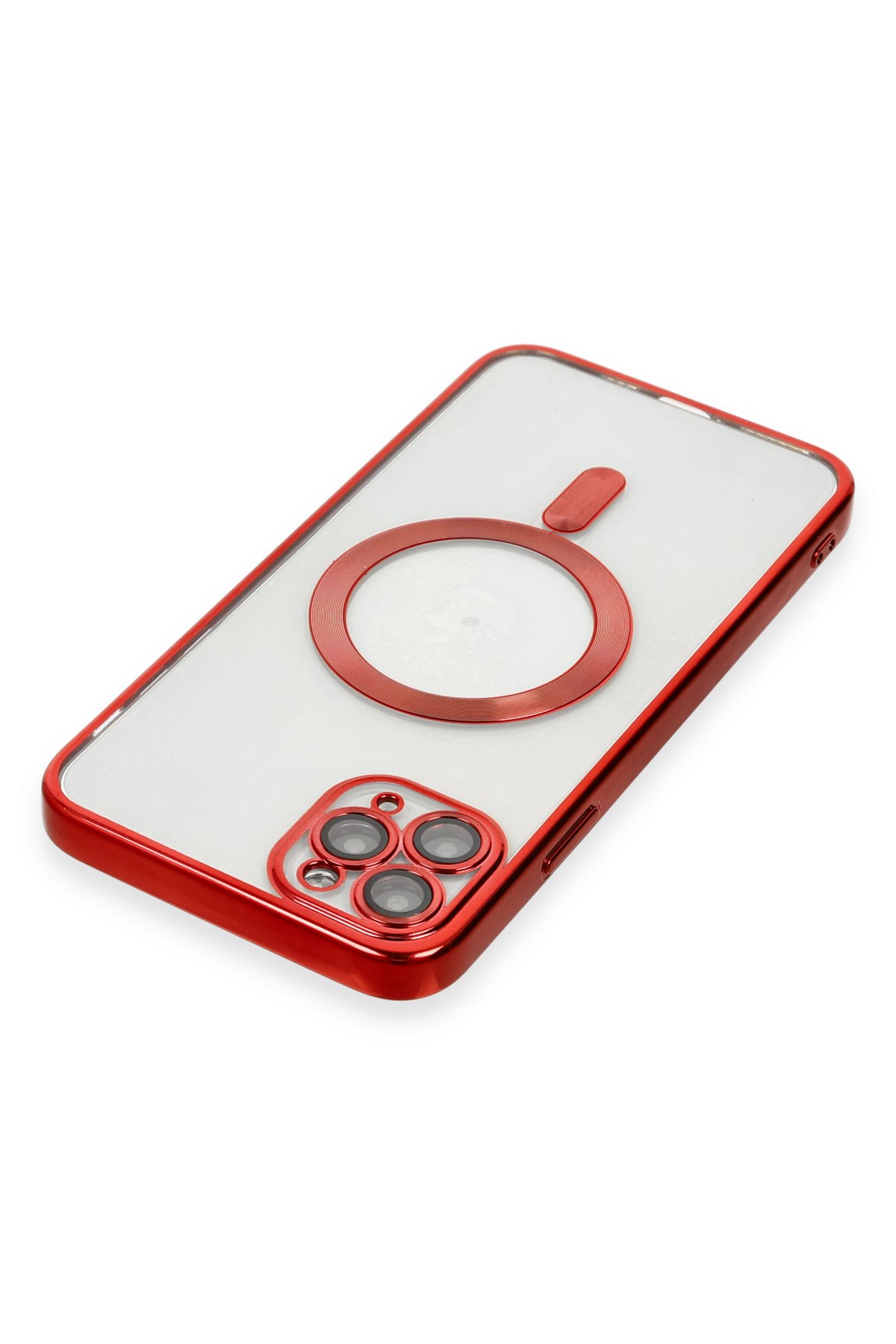 Newface iPhone 11 Pro Max Kılıf Gros Yüzüklü Silikon - Yeşil