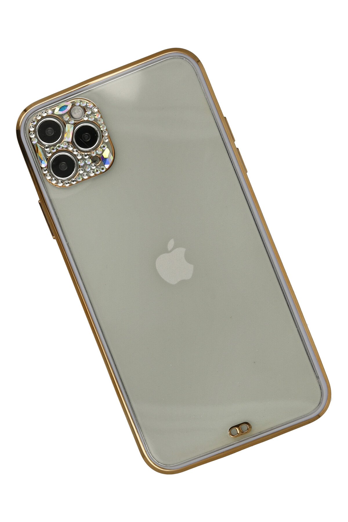 Newface iPhone 11 Pro Max Kılıf Platin Silikon - Mavi